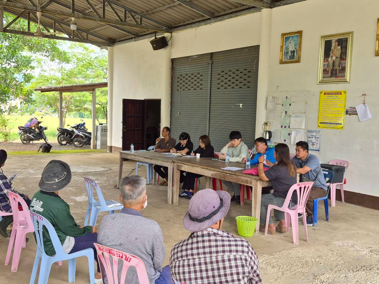 title - ประชุมเกษตรกรโครงการจัดที่ดินทำกินแปลงเกษตรเกื้อกูลทับปะตีโมเดล  ประจำเดือน กันยายน 2569